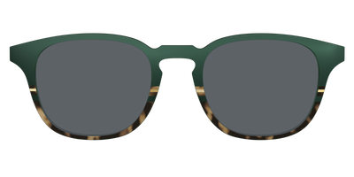 The Polarized Spruce Tortoise Sun Top - Front Top Thumbnail - Pair Eyewear
