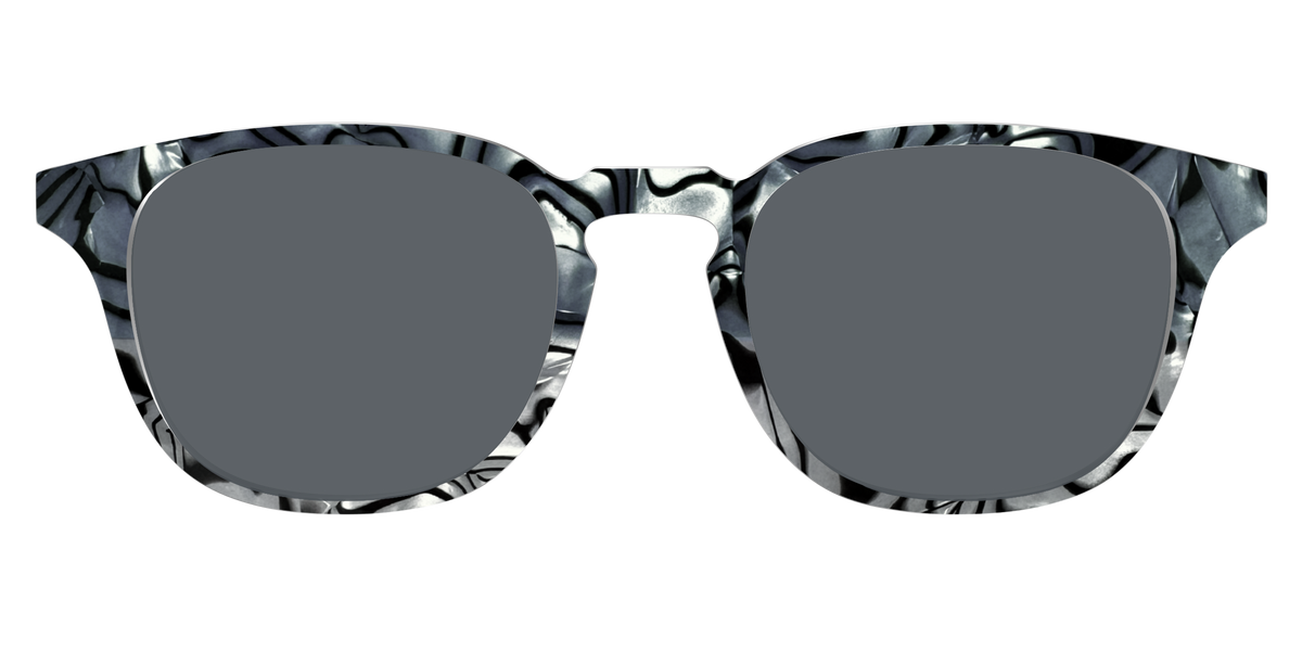 The Polarized Zebra Pearl Split Sun Top - Front Top Image - Pair Eyewear