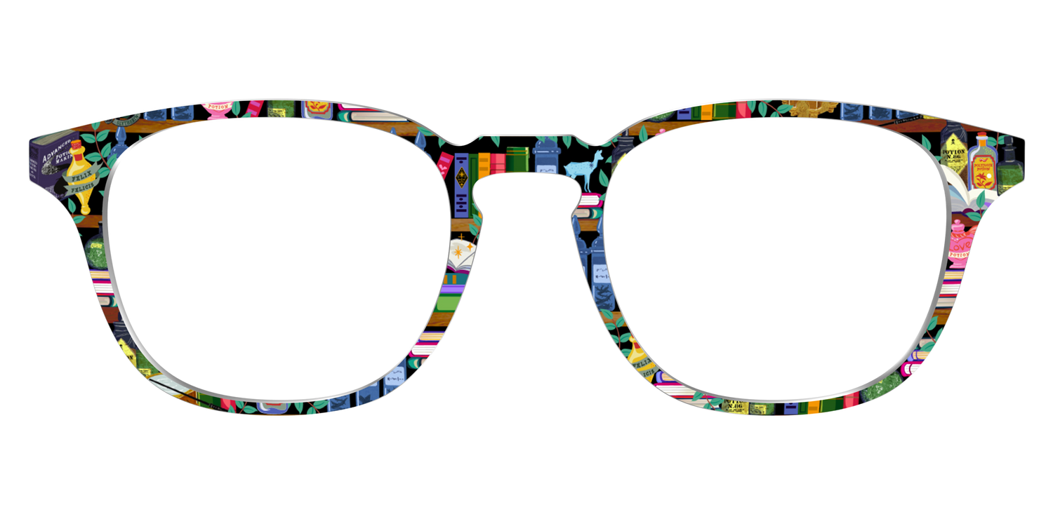 The Potions Bookcase - Front Top Image - Pair Eyewear