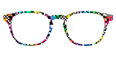 The Prismatic Check - Front Top Thumbnail - Pair Eyewear