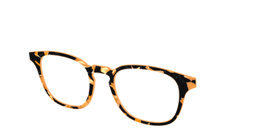 The Pumpkin Camo Pearl Tortoise - Angle Top Thumbnail - Pair Eyewear