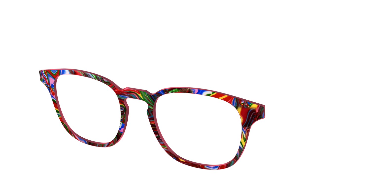 The Radiant Pearl Marble - Angle Top Image - Pair Eyewear