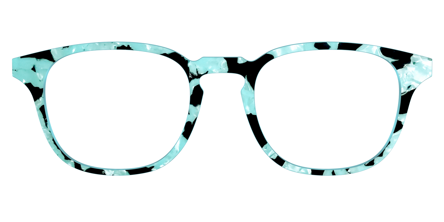 The Robin's Egg Pearl Tortoise - Front Top Image - Pair Eyewear