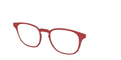 The Ruby Pin Dot - Angle Top Thumbnail - Pair Eyewear