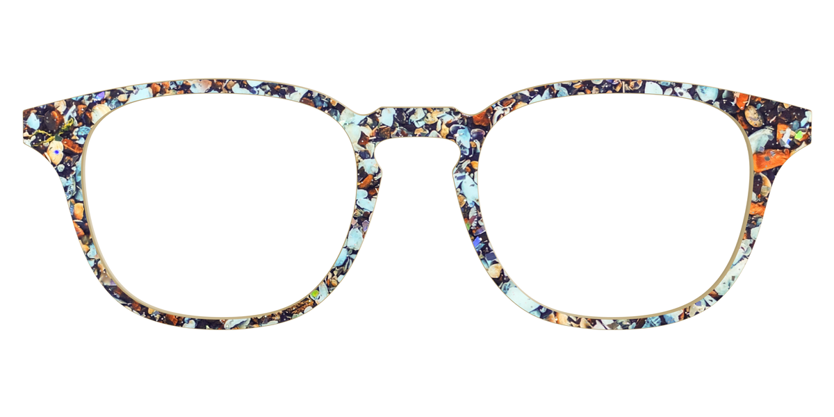 The Seashell Tortoise with Holographic Glitter - Front Top Image - Pair Eyewear