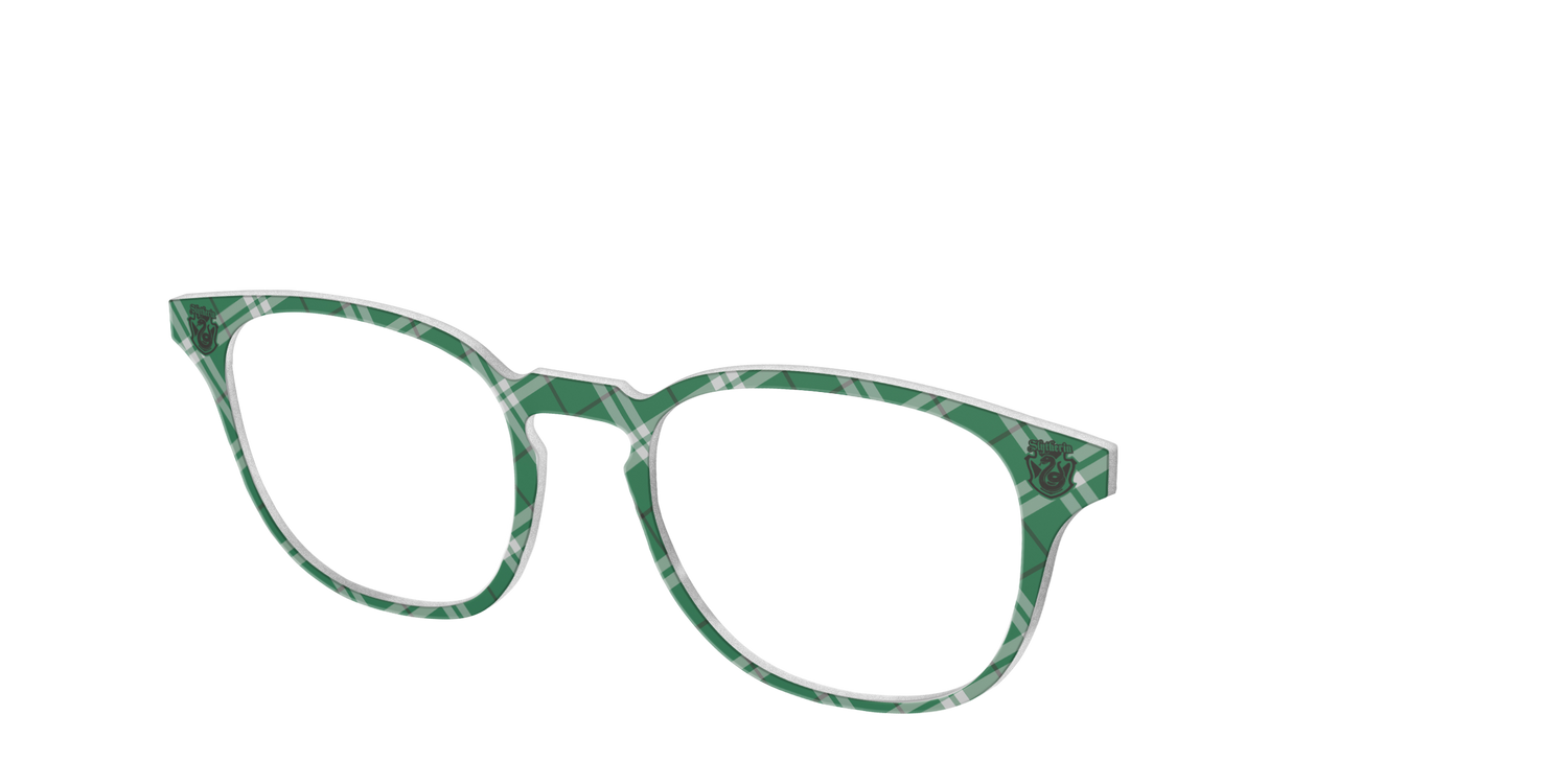 The Slytherin™ Plaid - Angle Top Image - Pair Eyewear
