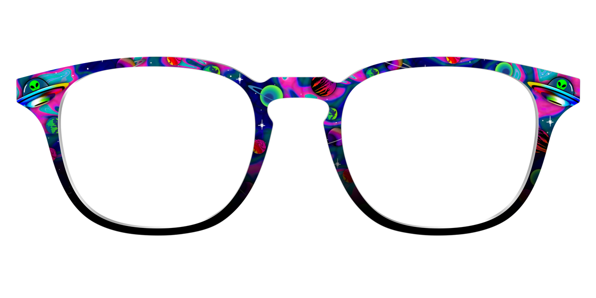 The Space Invasion Marble - Front Top Image - Pair Eyewear