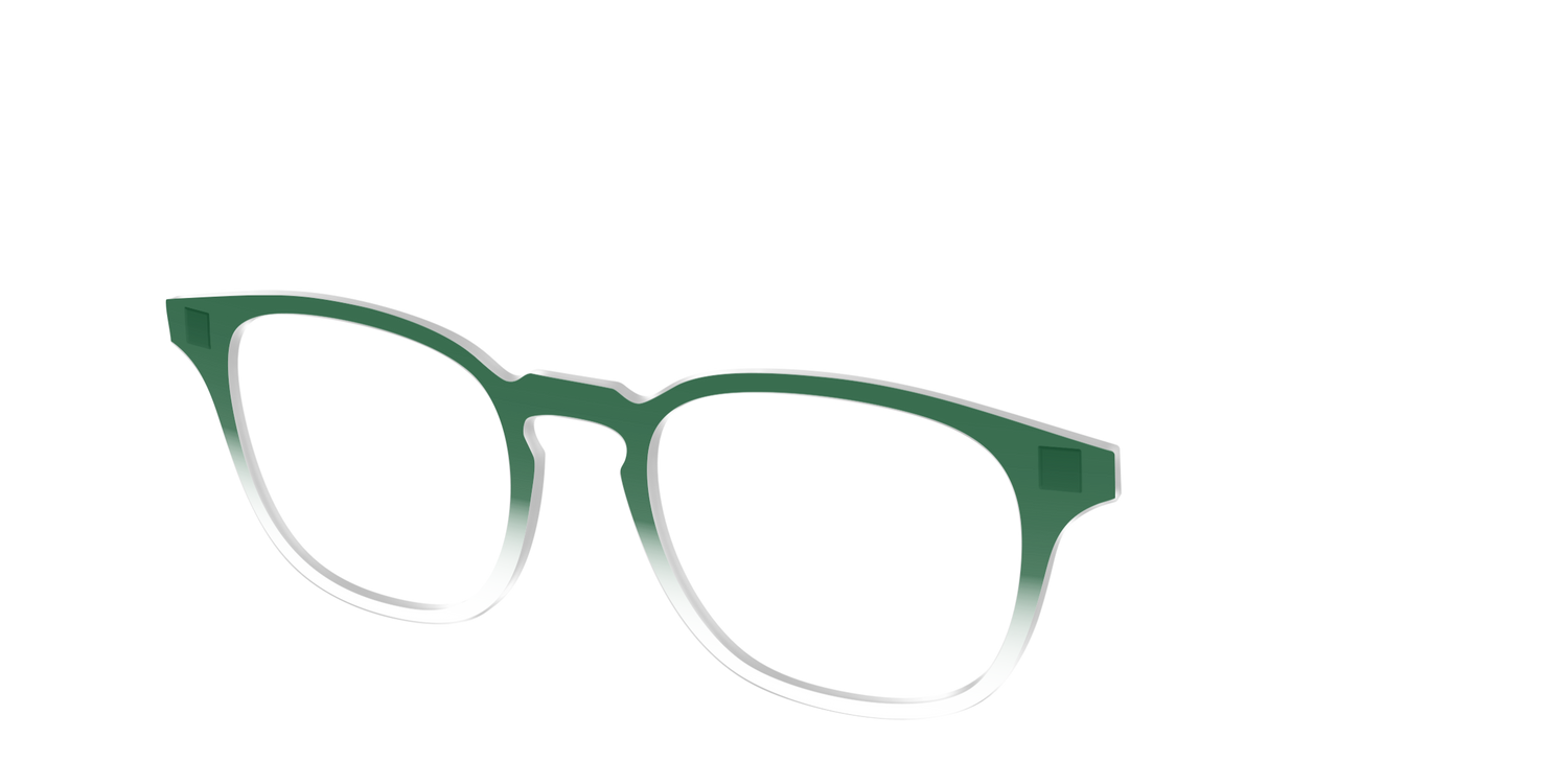 The Spruce Gradient Crystal - Angle Top Image - Pair Eyewear