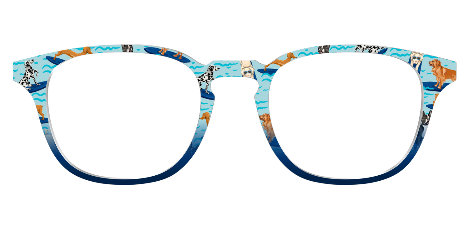 The Surf's Up Pups - Front Top Image - Pair Eyewear