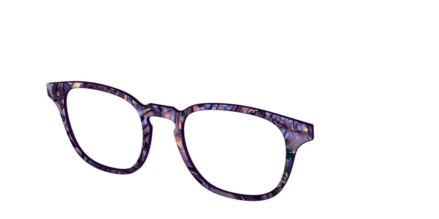 The Thistle Pearl Shell - Angle Top Image - Pair Eyewear