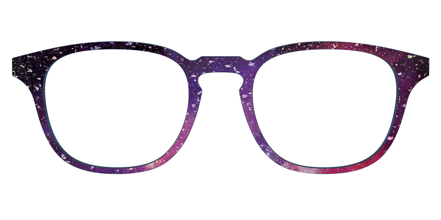The Twilight Sky with Holographic Glitter - Front Top Image - Pair Eyewear