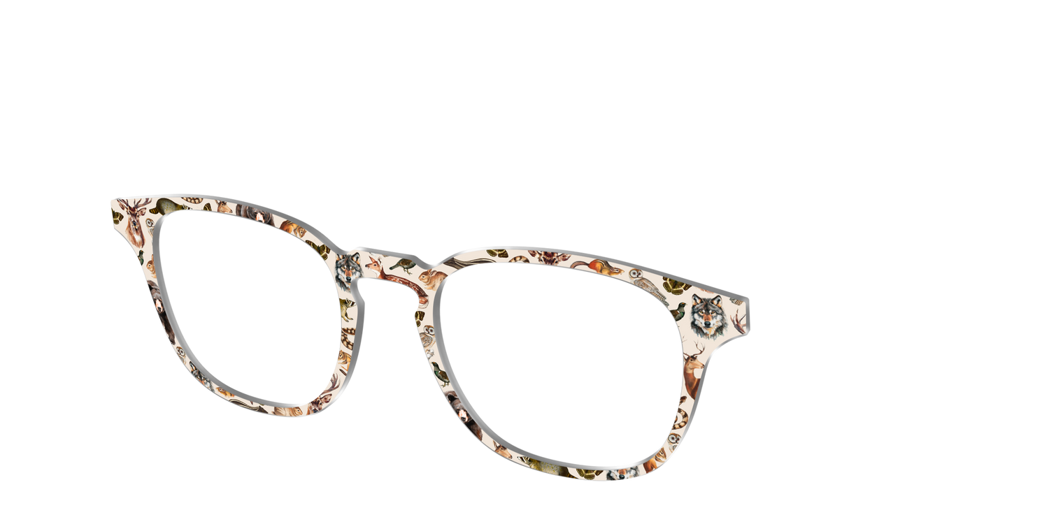 The Wildlife Illustrations - Angle Top Image - Pair Eyewear