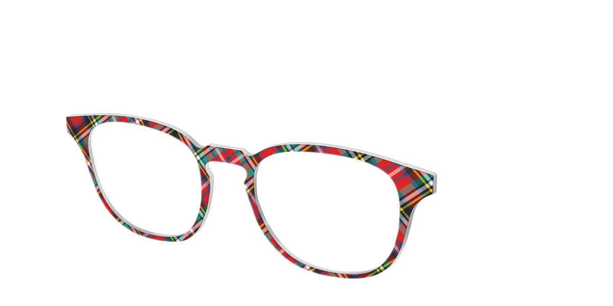 The Winter Plaid - Angle Top Image - Pair Eyewear