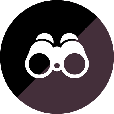 The Black with Brown Golf Lens