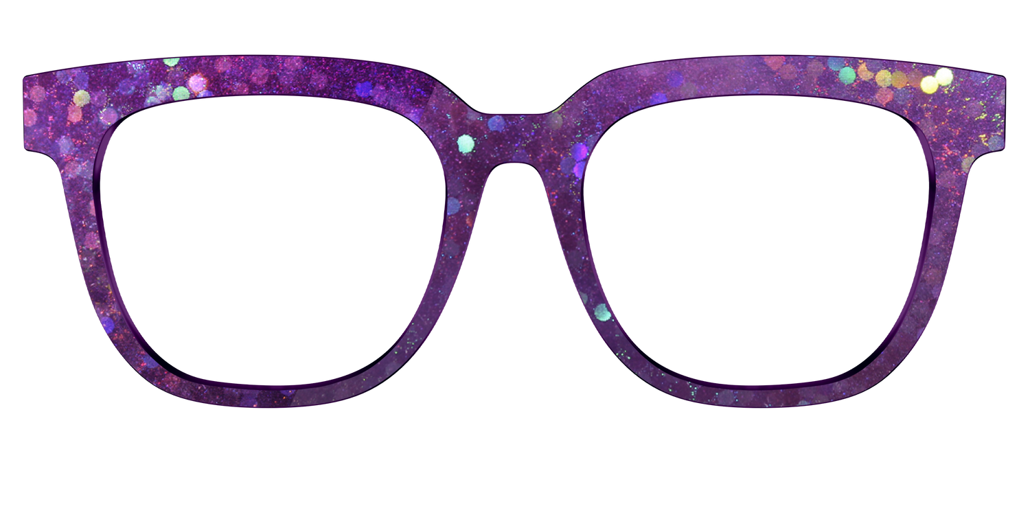 The Berry Jam Hexagons - Front Top Image - Pair Eyewear