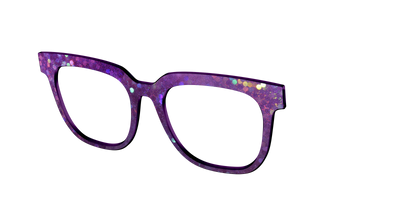 The Berry Jam Hexagons - Angle Top Thumbnail - Pair Eyewear