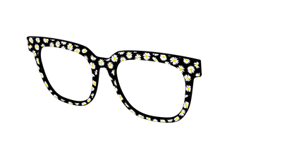 The Black Daisy - Angle Top Thumbnail - Pair Eyewear