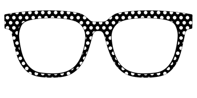The Black Polka Dots - Front Top Thumbnail - Pair Eyewear