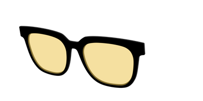 The Black with Driving Lens - Angle Top Thumbnail - Pair Eyewear