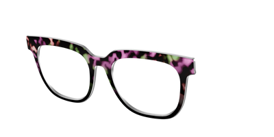 The Boysenberry Tortoise - Angle Top Thumbnail - Pair Eyewear