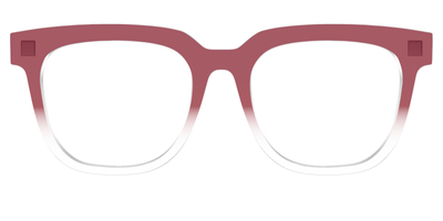 The Burgundy Gradient Crystal - Front Top Thumbnail - Pair Eyewear