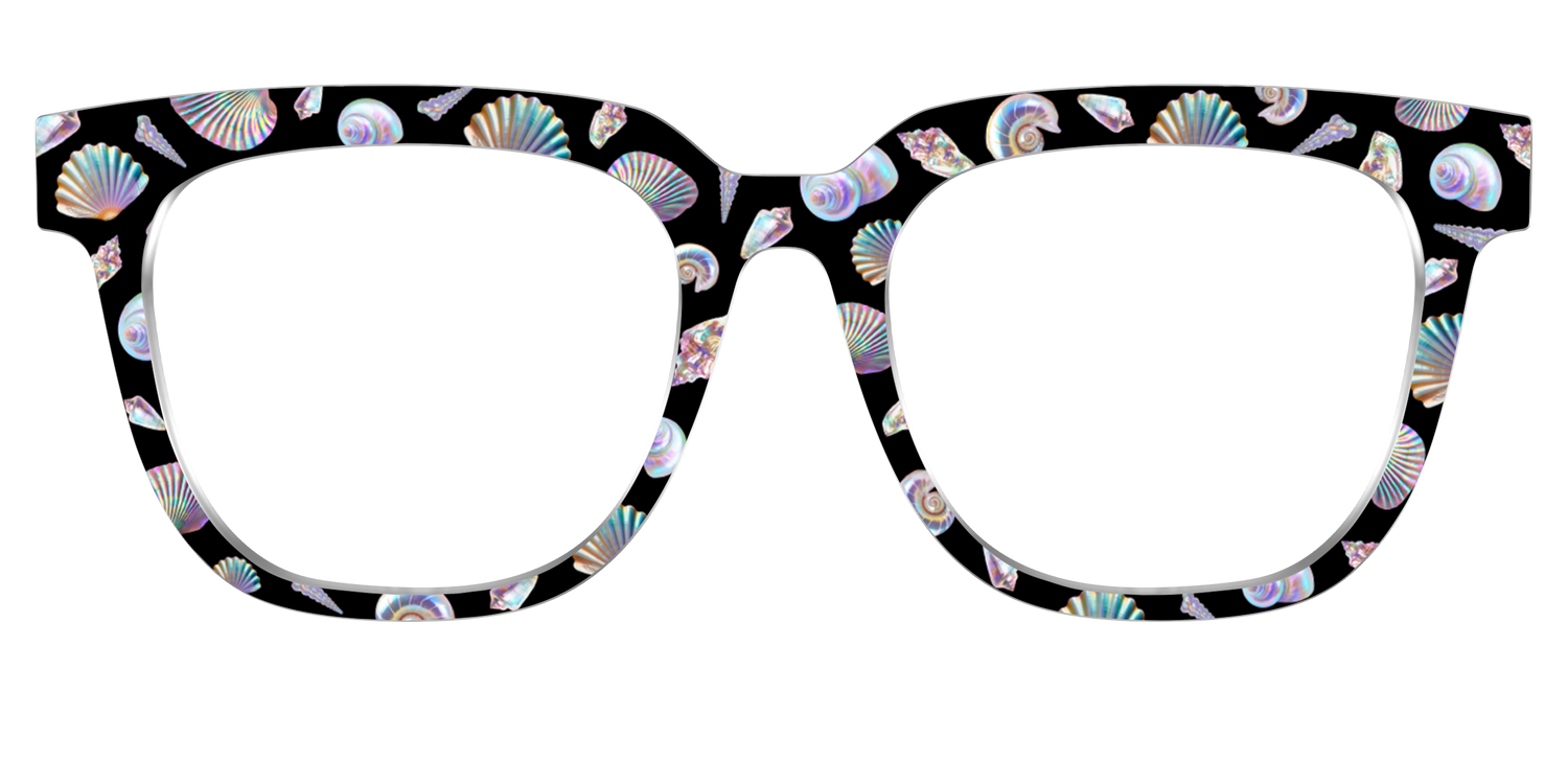 The Chrome Seashells - Front Top Image - Pair Eyewear