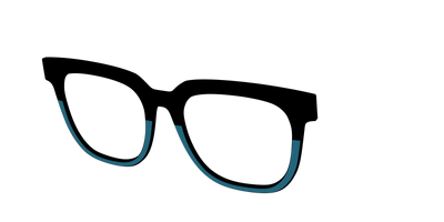 The Cobalt Split - Angle Top Thumbnail - Pair Eyewear