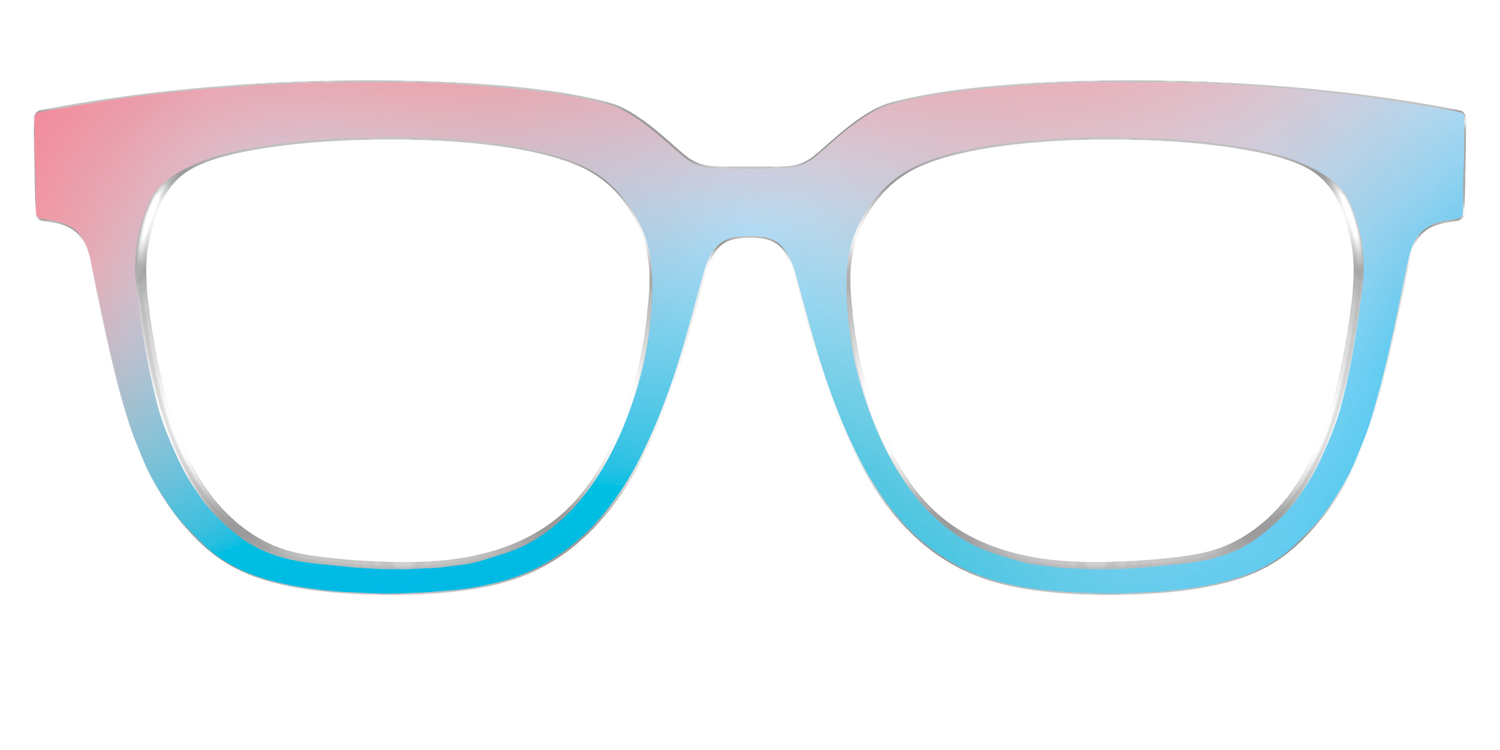 The Daybreak Ombre - Front Top Image - Pair Eyewear