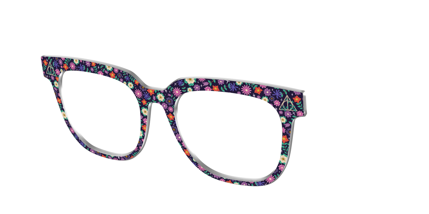 The Deathly Hallows Floral - Angle Top Image - Pair Eyewear