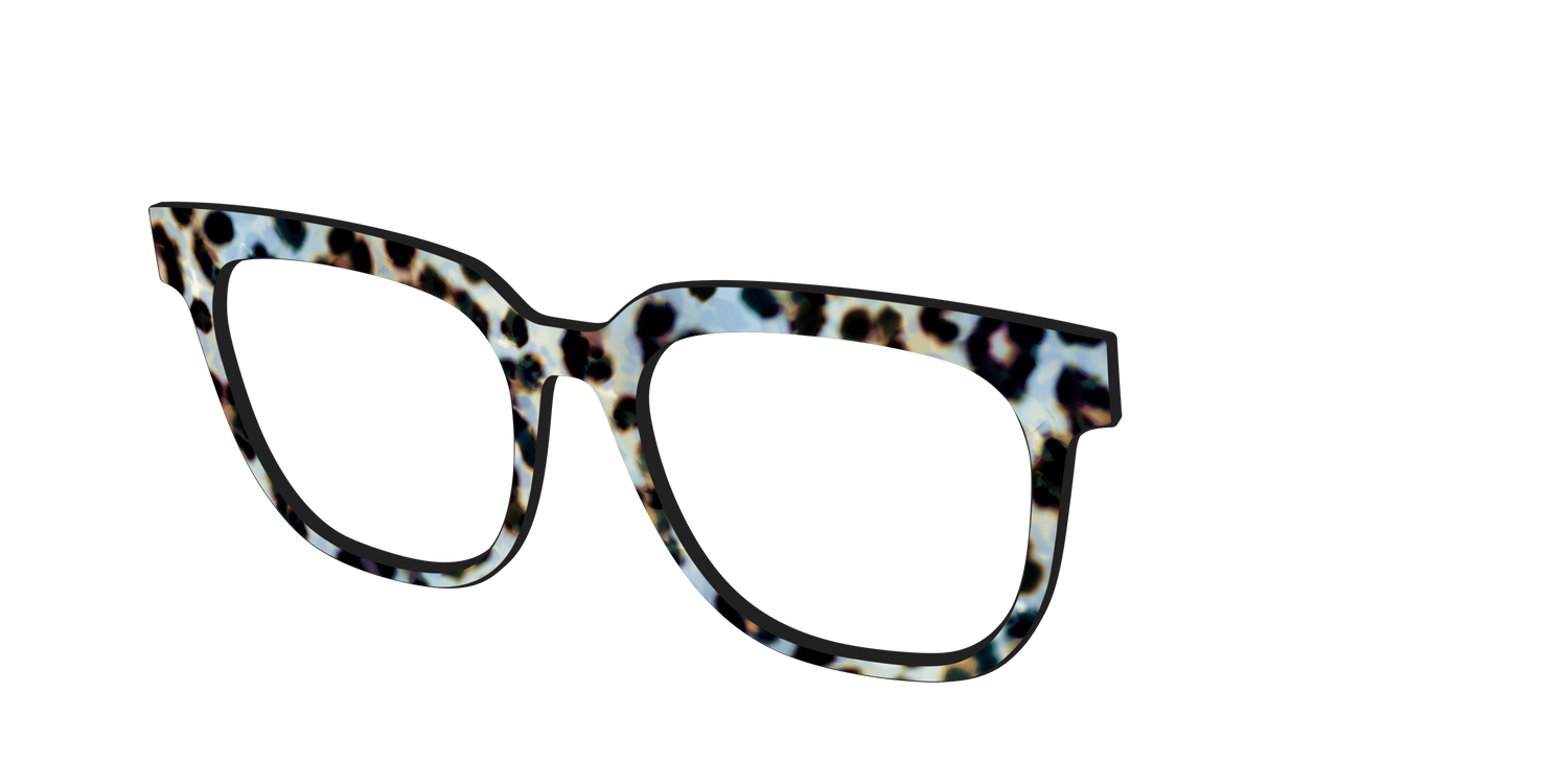 The Earl Grey Tortoise - Angle Top Image - Pair Eyewear