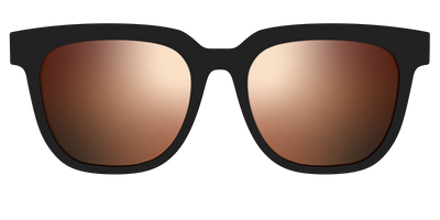 The Polarized Gold Reflective Sun Top - Front Top Thumbnail - Pair Eyewear