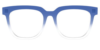 The Indigo Gradient Crystal - Front Top Thumbnail - Pair Eyewear