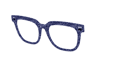 The Navy Sparkle - Angle Top Thumbnail - Pair Eyewear