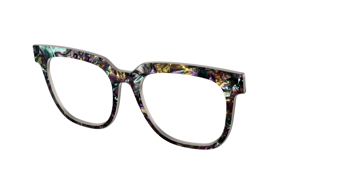 The Nightfall Pearl Marble - Angle Top Image - Pair Eyewear