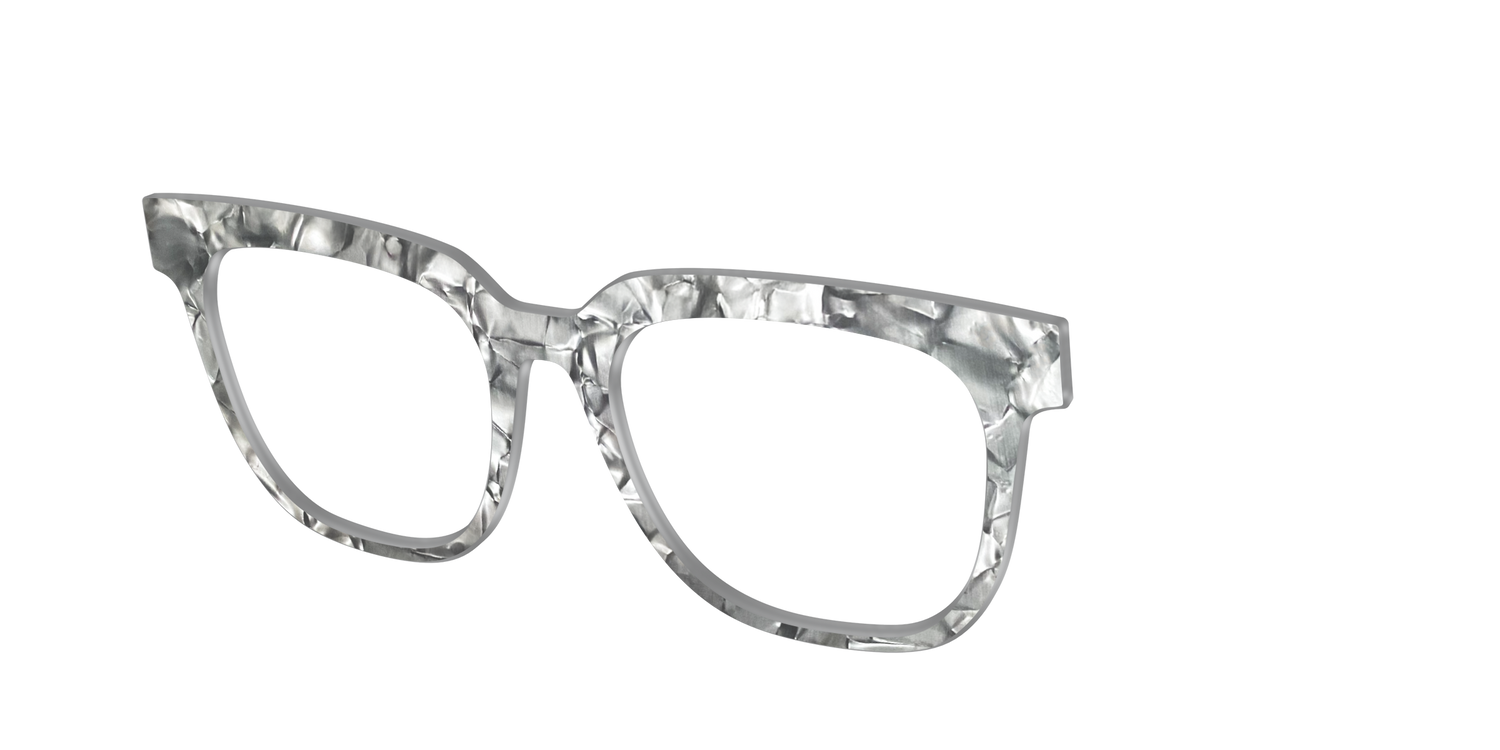 The Obsidian Pearl Marble - Angle Top Image - Pair Eyewear