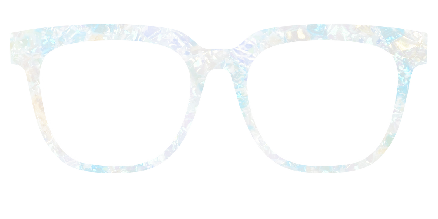 The Pearlescent Opal - Front Top Image - Pair Eyewear
