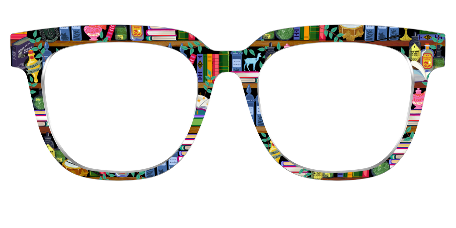 The Potions Bookcase - Front Top Image - Pair Eyewear