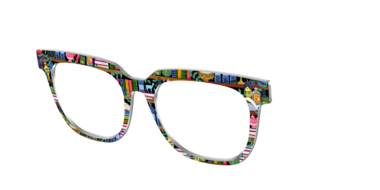 The Potions Bookcase - Angle Top Image - Pair Eyewear