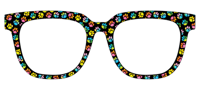 The Rainbow Paw Print - Front Top Thumbnail - Pair Eyewear