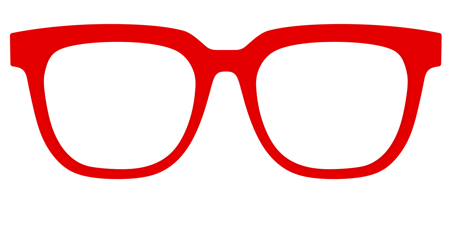The Red - Front Top Image - Pair Eyewear