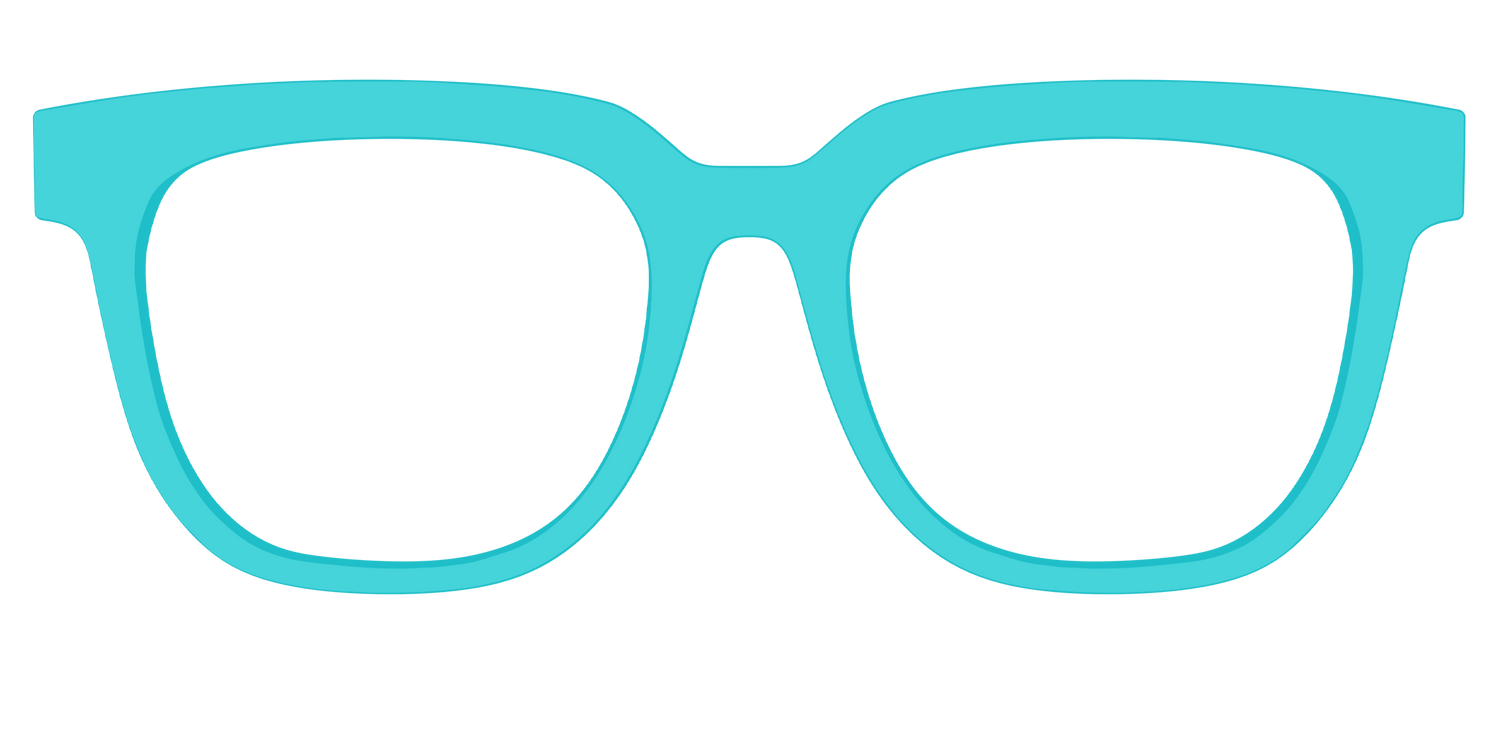 The Turquoise - Front Top Image - Pair Eyewear