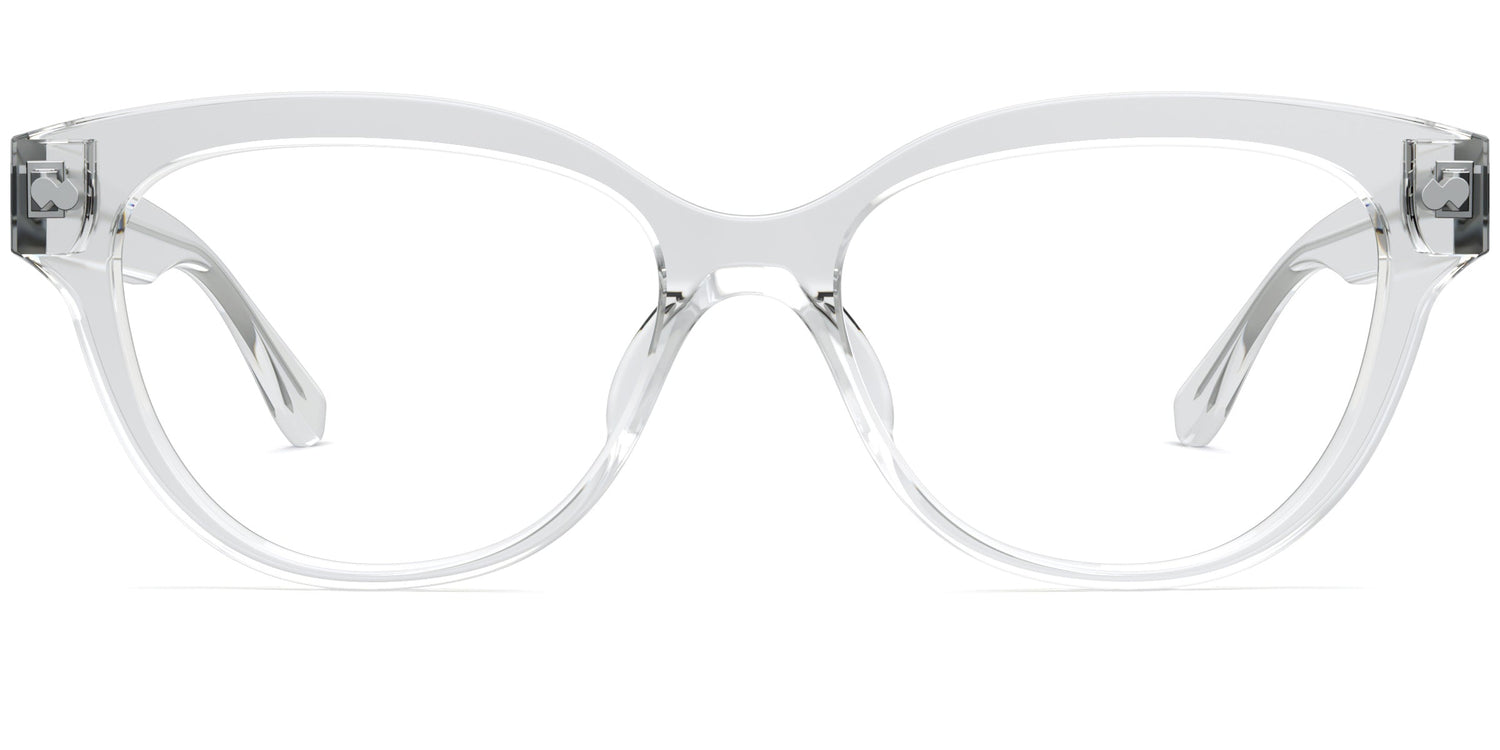 The Quinn - Crystal Clear - Carousel1 - Pair Eyewear