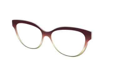 The Acorn to Moss Gradient - Angle Top Thumbnail - Pair Eyewear