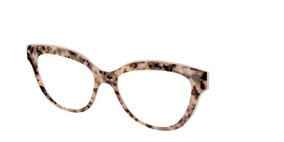 The Almond Tortoise with Gold Streaks - Angle Top Thumbnail - Pair Eyewear