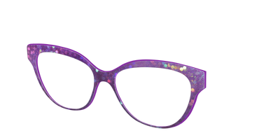 The Berry Jam Hexagons - Angle Top Thumbnail - Pair Eyewear