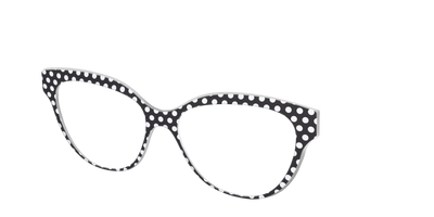 The Black Polka Dots - Angle Top Thumbnail - Pair Eyewear