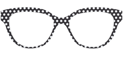 The Black Polka Dots - Front Top Thumbnail - Pair Eyewear