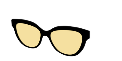 The Black with Driving Lens - Angle Top Thumbnail - Pair Eyewear