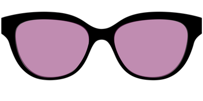 The Black with Pink Racquet Sport lens - Front Top Thumbnail - Pair Eyewear