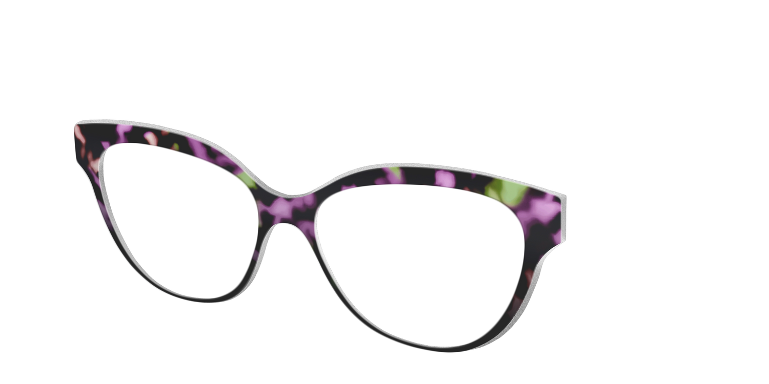The Boysenberry Tortoise - Angle Top Image - Pair Eyewear